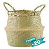 Vignette image Seagrass • Cache-pot Panier Naturel Ø27