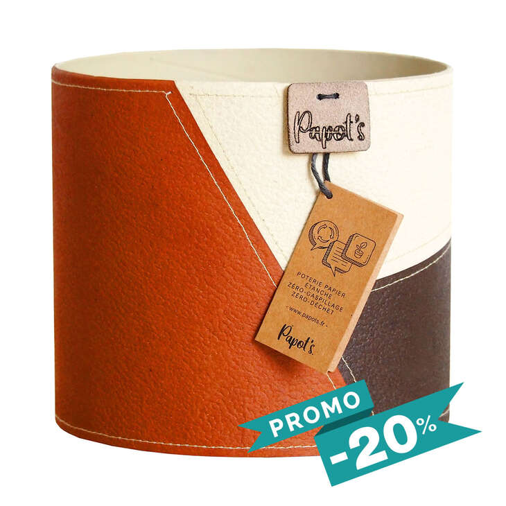 Acheter Vintage • Cache-pot Tricolore Ø13,5 : 