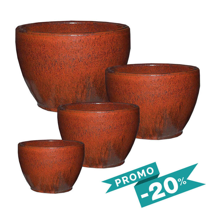 Acheter Set • Littoral // Pots Boules Brun : 