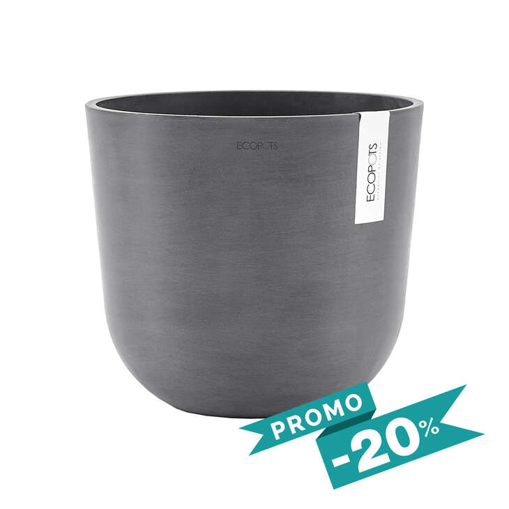 Acheter Oslo • Pot Gris Ø25 (Réserve d'eau incluse) : 